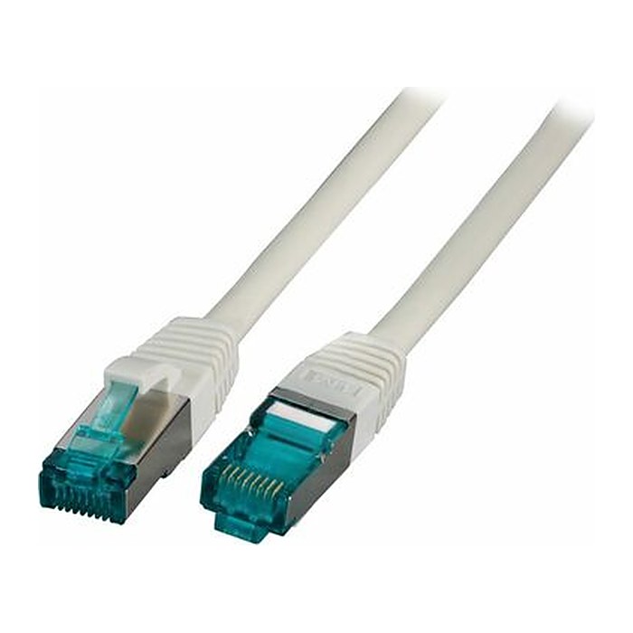 EFB RJ45 Patchkabel S/FTP Cat.6A LSZH 15.00m grau