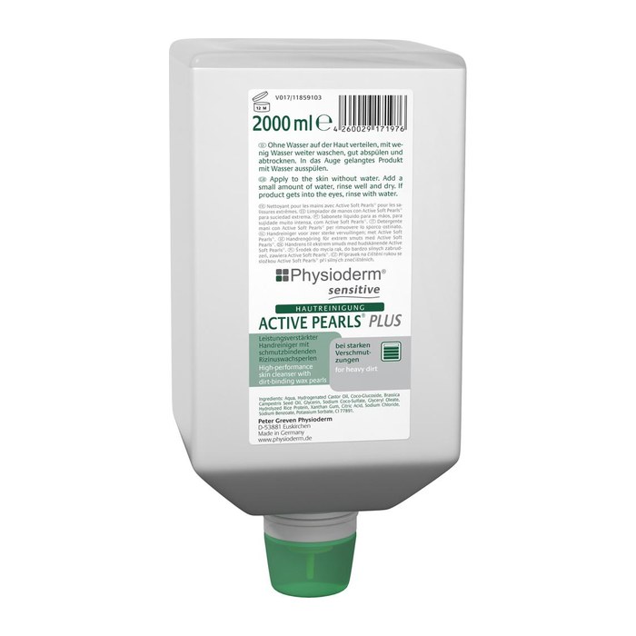 Physioderm® ACTIVE PEARLS® PLUS Handreiniger 2 l, 1 St.