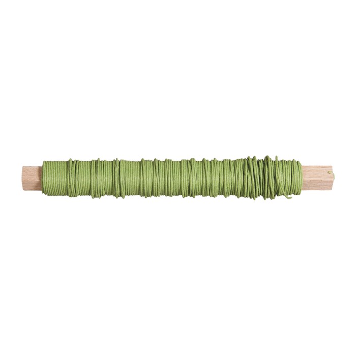 Rayher Papier Basteldraht grün 0,55 mm 20,0 m 1 Rolle