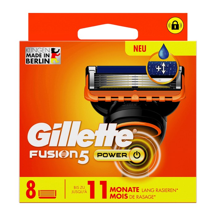 Gillette FUSION 5 Power Rasierklingen 8 St.