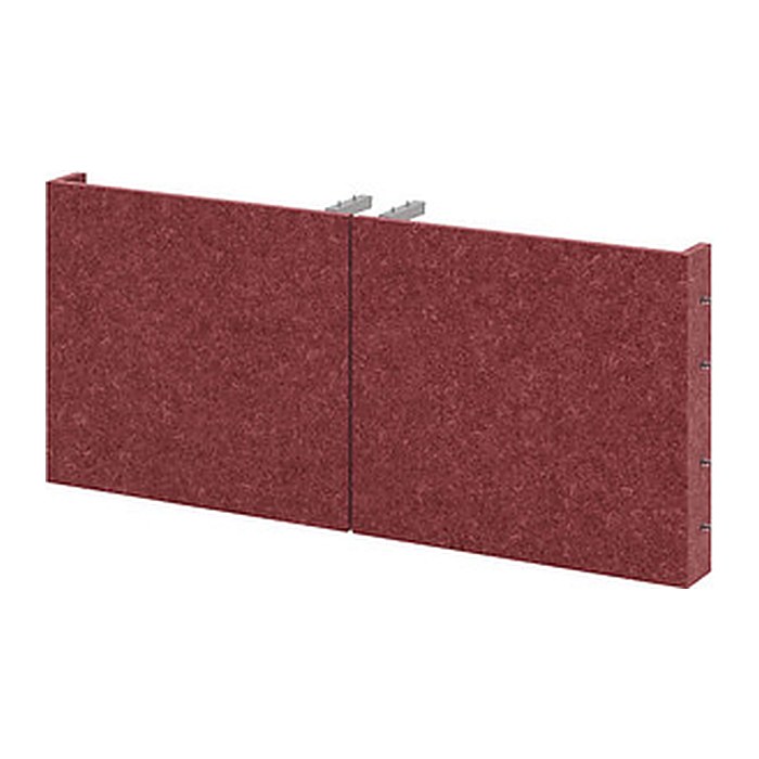 HAMMERBACHER FlexWall Türen bordeaux 32,6 cm