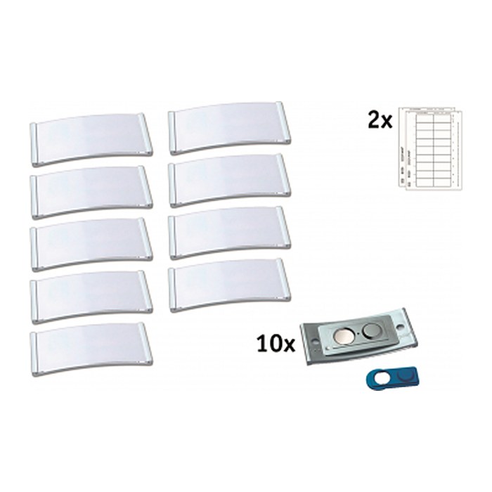 AVERY Zweckform Namensschilder mit Magnet 7,0 x 3,0 cm, 1 Set