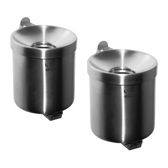TKG Rondo junior Wandaschenbecher Edelstahl, 2 St.