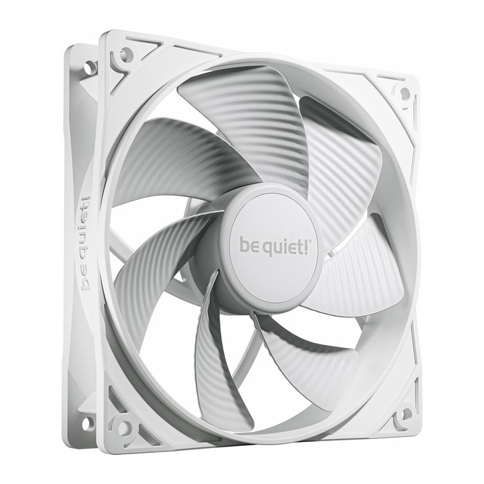 be quiet! Lüfter Pure Wings 3 PWM Reverse 120mm White 3-Pack