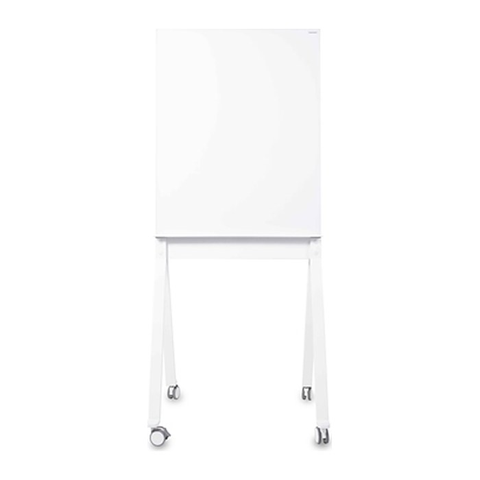 magnetoplan Moderationswand 76,0 x 180,0 cm grau, weiß