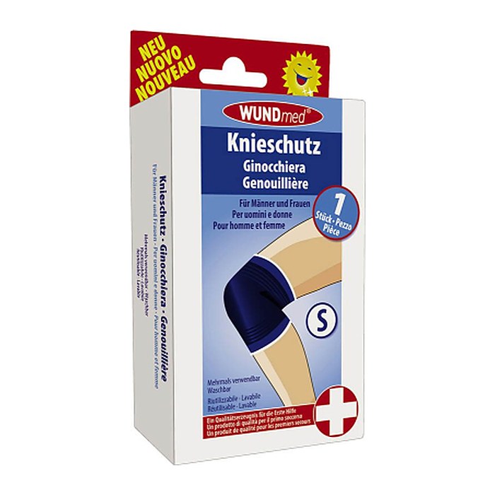 WUNDmed® Kniebandage 04-005S, Gr. S blau, 1 St.