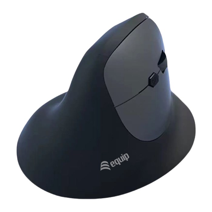 Equip Ergonomische Maus DM 2.4GHz+BT 6Button Rechts schwarz