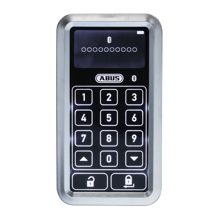 ABUS HomeTec Pro smartes Türschloss CFT3100 BLT Tastatur SI