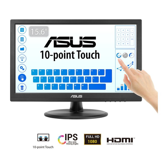 ASUS Touch VT169HE 39.6cm (16:9) FHD HDMI