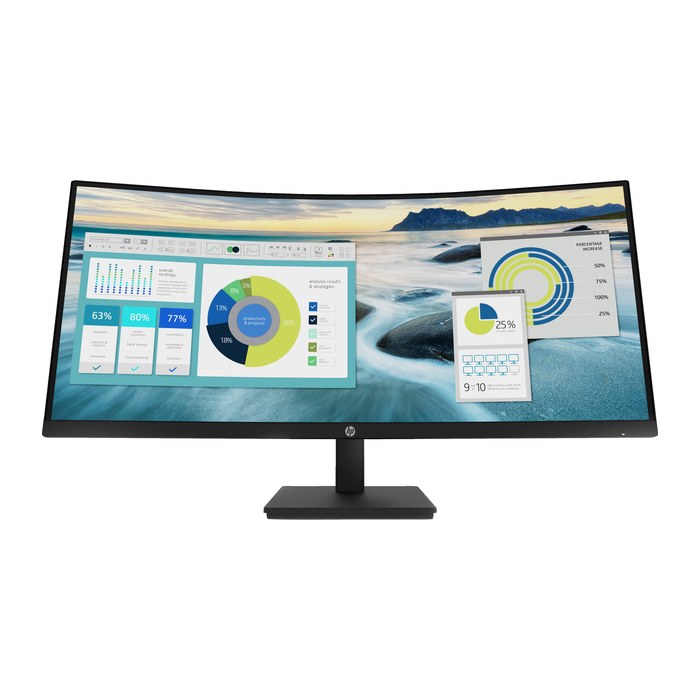 HP P34hcG4 Monitor 86,36 cm (34,0 Zoll) schwarz