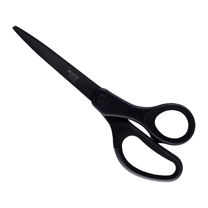 LEITZ Antihaftschere Titanium schwarz 20,5 cm