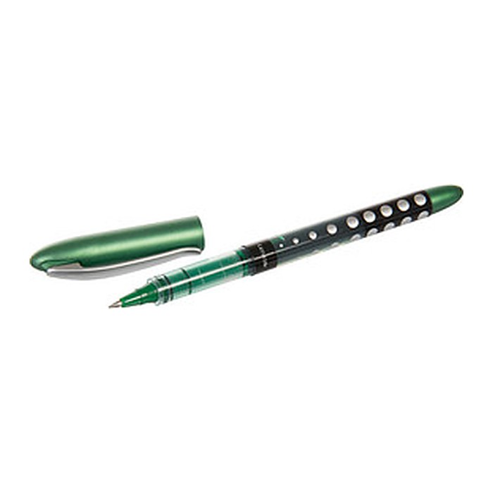 WESTCOTT PULSAR Tintenroller schwarz/grün 0,5 mm, Schreibfarbe: grün, 1 St.