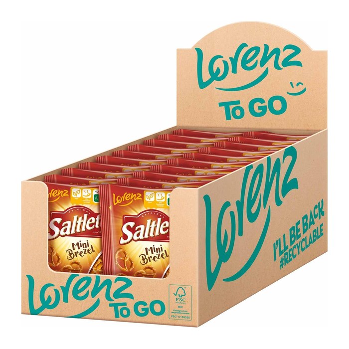 Saltletts Mini Brezel Gebäck 20x 40,0 g, 1 St.