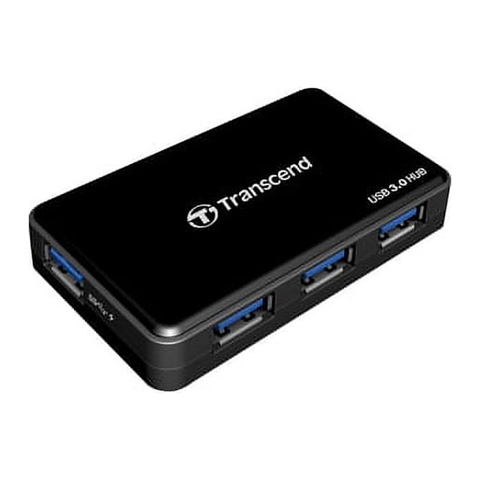 USB-HUB 4-Port Transcend USB3.0 HUB3K mit Netzteil