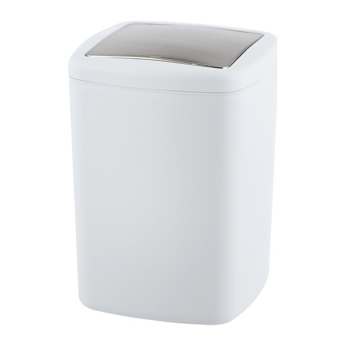 WENKO Barcelona Mülleimer 8,5 l weiß, 1 St.