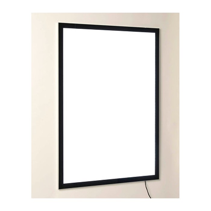 update displays LED-Leuchtrahmen Magneco schwarz DIN A1 63,4 x 1,3 x 88,1 cm, 1 St.
