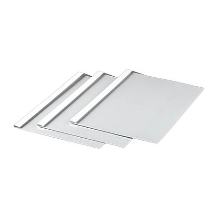 dots Thermo-Bindemappen weiß Hochglanzkarton für 15 - 20 Blatt, 100 St.