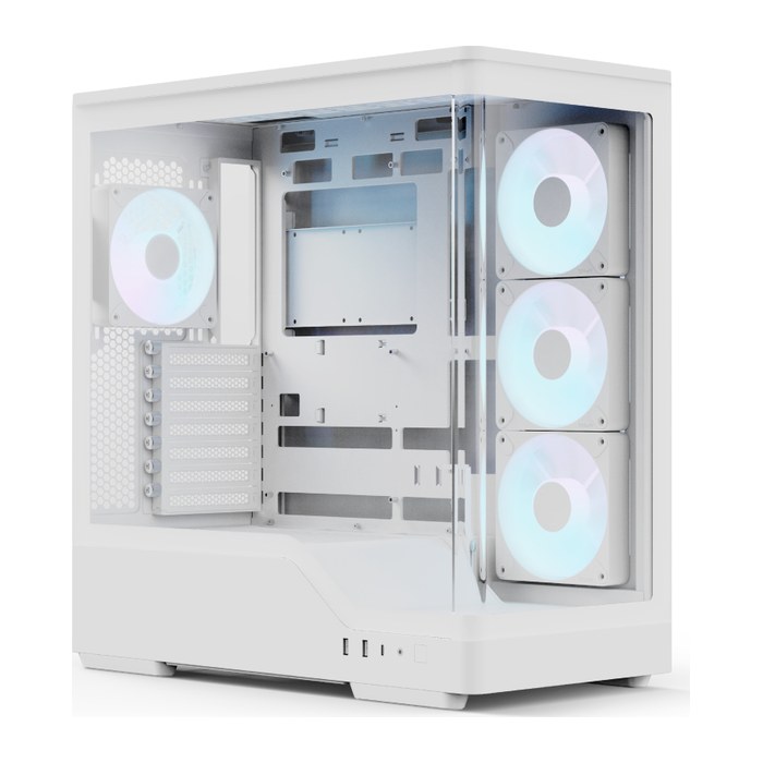 AeroCool Geh Midi P500A White ACCS-P500A-002