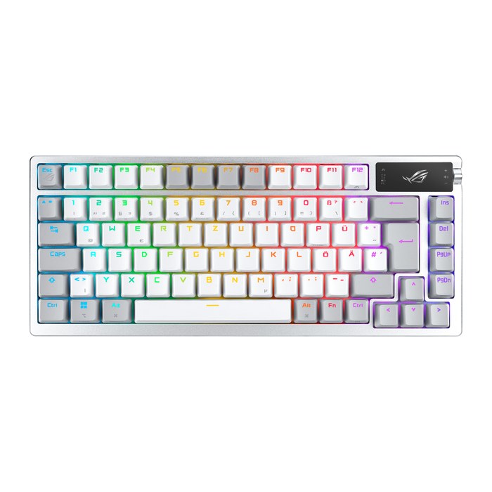 ASUS ROG Azoth Tastatur kabellos weiß