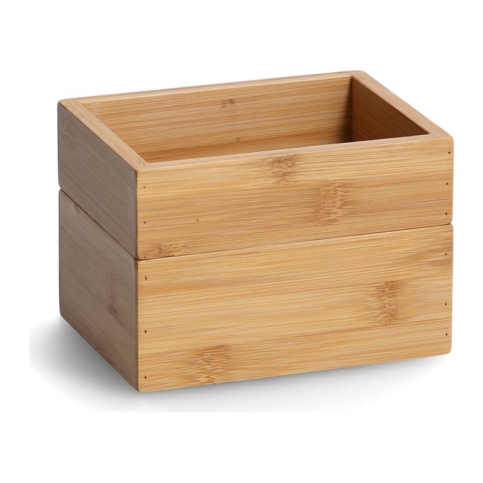Zeller Aufbewahrungsboxen-Set braun, 1 Set