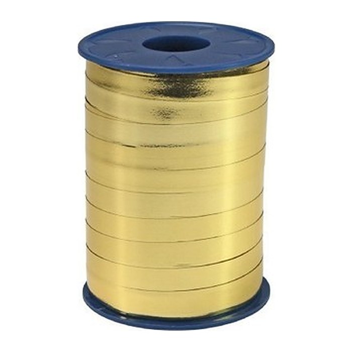 PRÄSENT Geschenkband MEXICO einseitig hochglanzbeschichtet/Rückseite matt gold 10,0 mm x 250,0 m