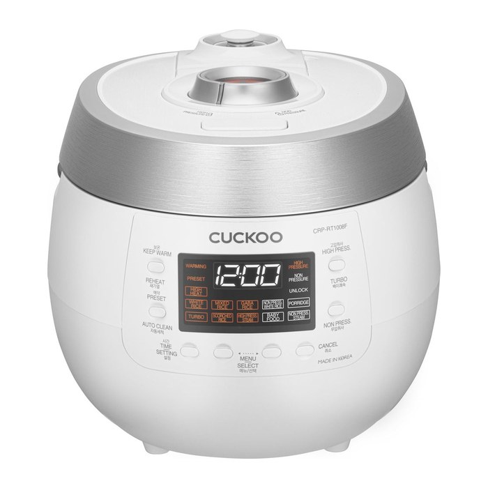 Cuckoo Reiskocher 1,80l CRP-RT1008F Twin Pressure