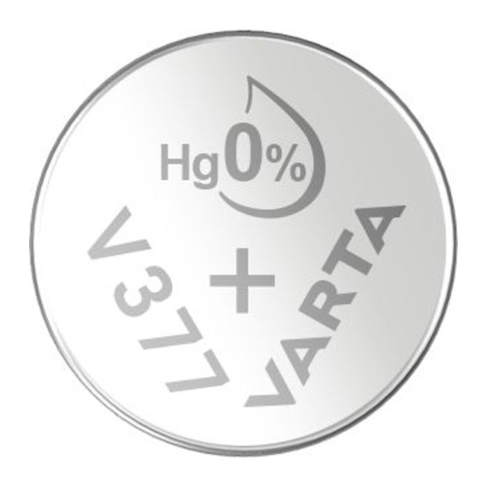VARTA Knopfzelle V 377 Silber 1,55 V, 1 St.