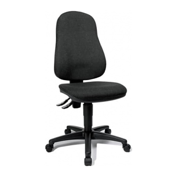 Topstar Bürostuhl Point 60, 8160G22 Stoff anthrazit, Gestell schwarz