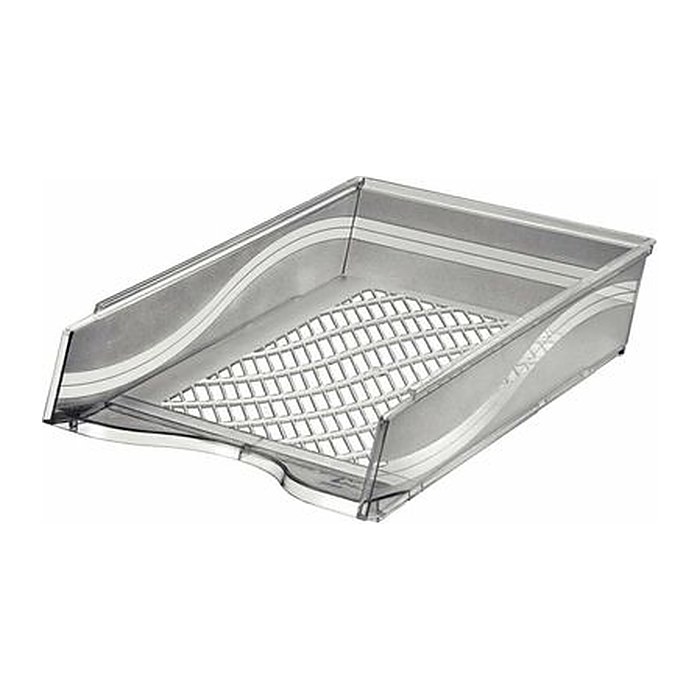 bene Briefablage grau-transparent DIN A4, 1 St.