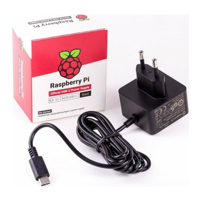 Raspberry Netzteil USB-C 15W 1.50m schwarz
