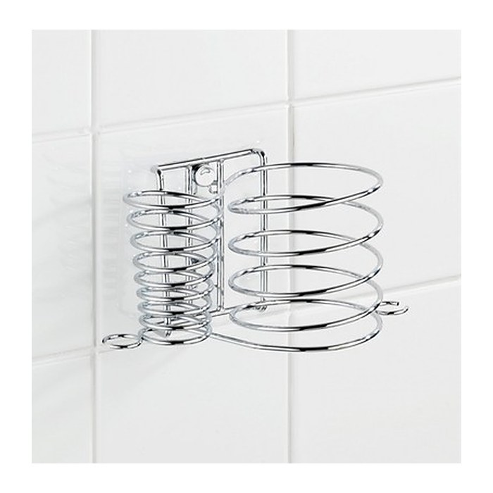 WENKO Haartrocknerhalter Milano silber, 1 St.