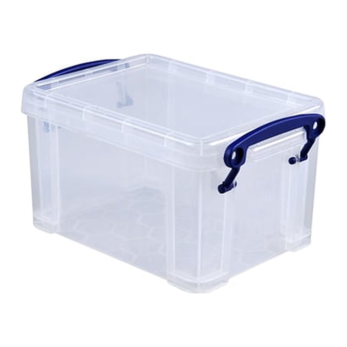 Really Useful Box Aufbewahrungsbox 1,6 l transparent 19,5 x 13,5 x 11,0 cm, 1 St.