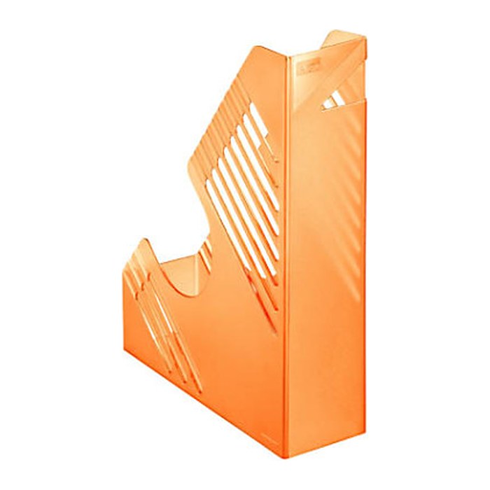 bene Stehsammler 50100ORT orange-transparent Kunststoff, DIN A4, 1 St.