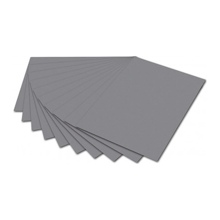 folia Fotokarton grau 300 g/qm 50 St.