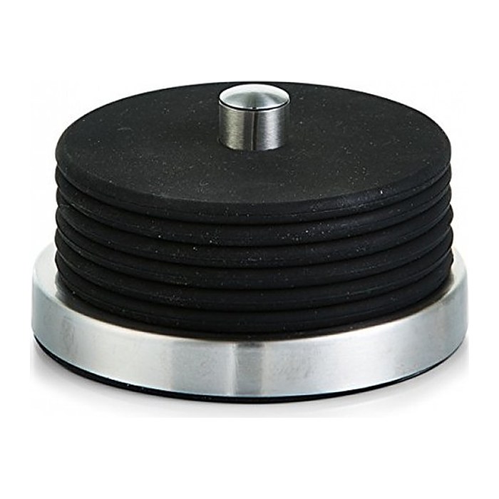 Zeller Untersetzer schwarz, silber Ø 10,0 cm 7-tlg., 7 St.