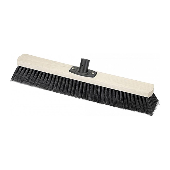 Nölle Besenkopf Power Stick Saalbesen schwarz Holz 60,0 cm breit