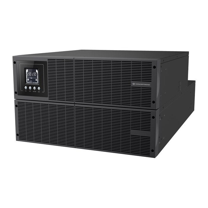 CONCEPTRONIC USV 6000VA/6000W/HID USB/Terminal Rack/Tower sw (Speditionsversand)