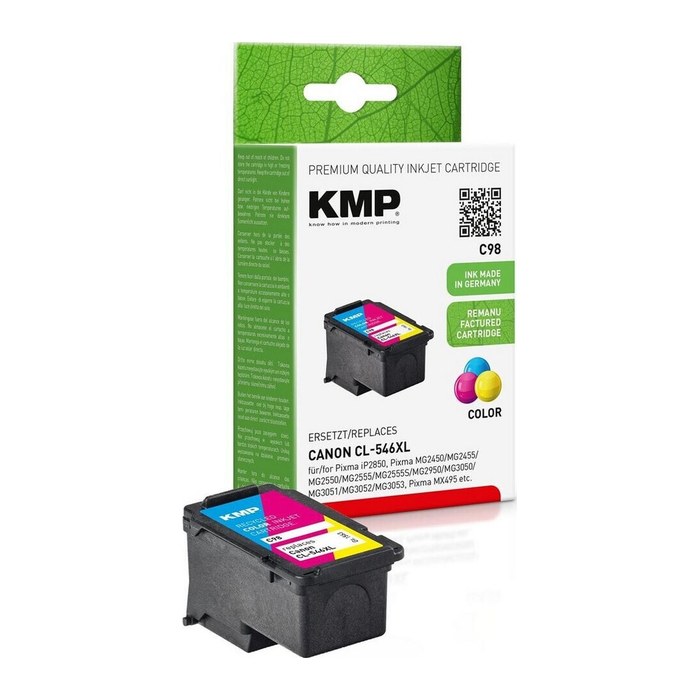 KMP C98 color Druckkopf kompatibel zu Canon CL-546 XL