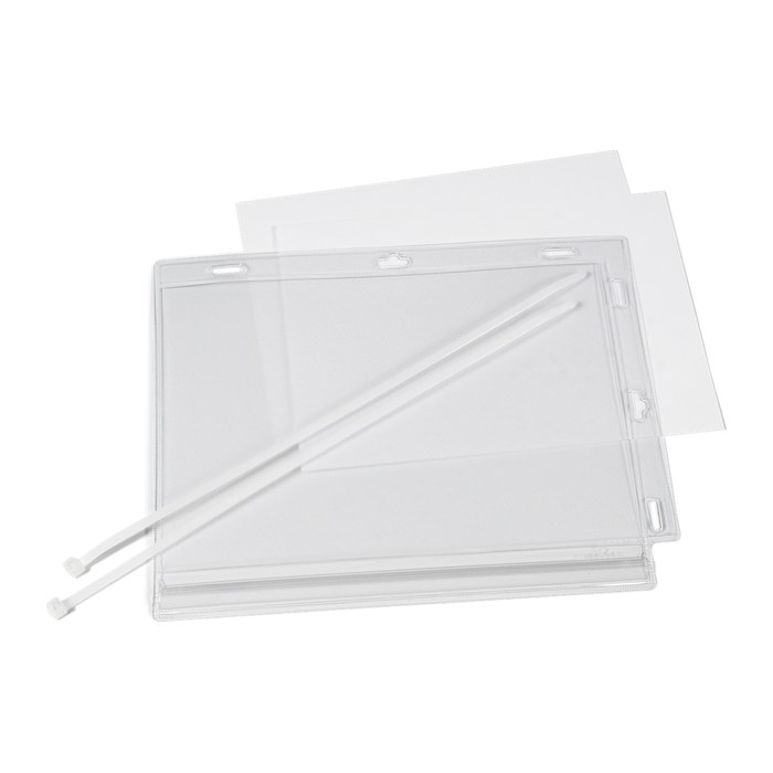 DURABLE Plakattasche A5 wasserdicht und mit Kabelbinder 203,0 x 0,6 x 250,0 mm
