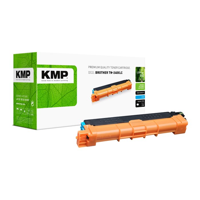 KMP cyan Toner kompatibel zu brother TN-248XLC