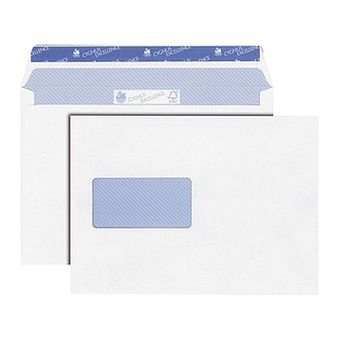 MAILmedia Briefumschläge Cygnus Excellence® DIN C5 mit Fenster hochweiß haftklebend 500 St.
