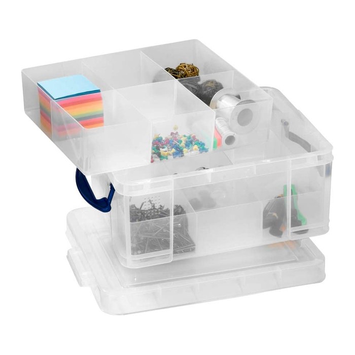 Really Useful Box Aufbewahrungsbox 21,0 l transparent 45,0 x 35,0 x 20,0 cm, 1 St.