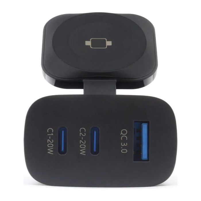 RealPower PC-43 Watch 43 Watt Ladegerät,2x Type-C,1x USB-A