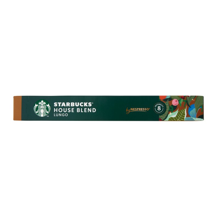 NESPRESSO STARBUCKS® House Blend Lungo Kaffeekapseln, kräftig, 10 St.