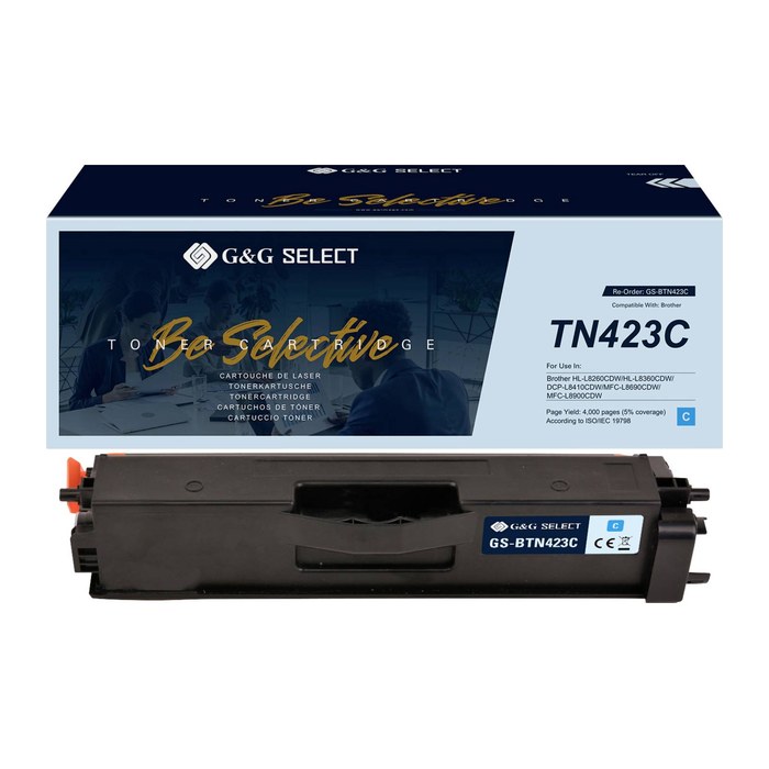 G&G Select XL-Toner kompatibel mit Brother TN-423C