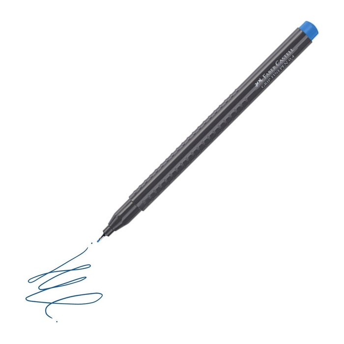 FABER-CASTELL Grip Fineliner blau 0,4 mm, 1 St.