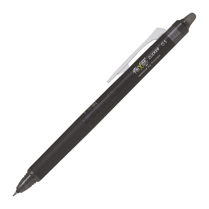 PILOT FRIXION point CLICKER Tintenroller 0,3 mm, Schreibfarbe: schwarz, 1 St.