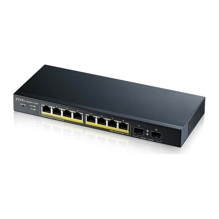 ZYXEL GS1900-10HP Switch 10-fach