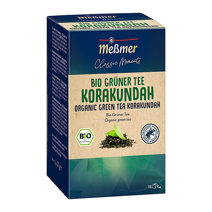 Meßmer Grüner Tee Korakundah Bio-Tee 18 Portionen