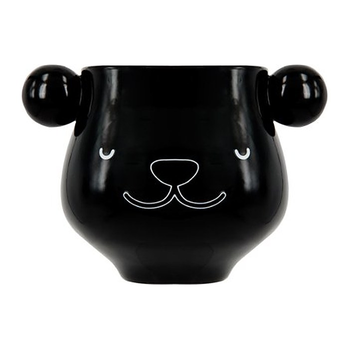 ThumbsUp! Tasse "Panda" Farbwechsel 400ml weiß/schwarz